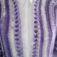 giacca cardigan realizzato a mano