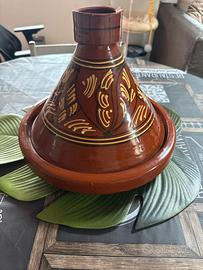 Tajine in terracotta nuova, mai usata