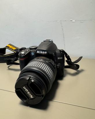 Nikon d3000 fotocamera