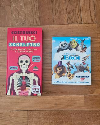 Gioco costruisci lo scheletro + album Dreamworks