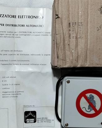 Deratizzatore elettronico vintage a ultrasuoni.