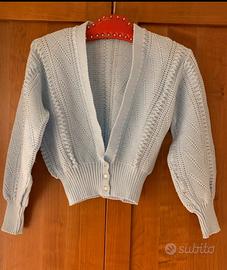 Maglioncino azzurro tg. 4