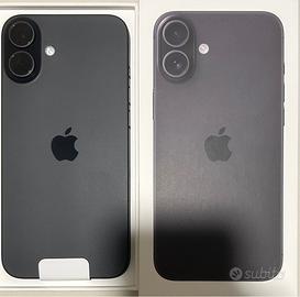IPHONE 16 BLACK 128GB NUOVO