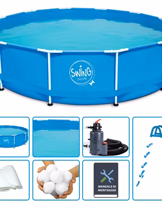 Piscina Fuori Terra SWING Ø 4,57 - Nuova