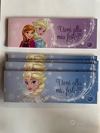 Inviti di conoleanno Frozen