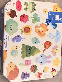 Puzzle janod animali anni +2