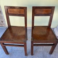 Sedie in legno