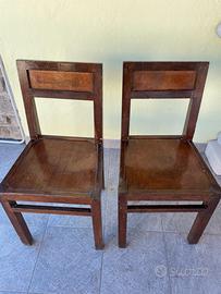 Sedie in legno