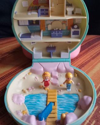 Cofanetto Polly Pocket "Polly's Beach House" 1989