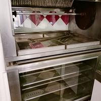 Forno a gas per n.36 polli allo spiedo