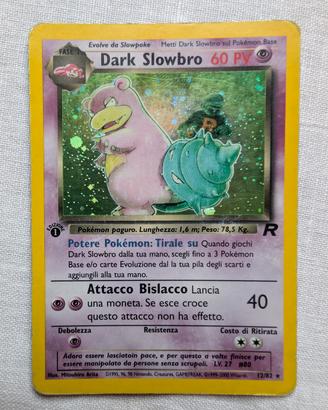 Dark Slowbro Holo 1ª Ed. ITA – Team Rocket