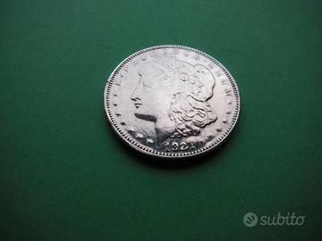 Monete Copia dollaro Morgan Stati Uniti