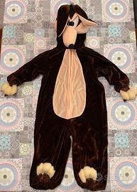 COSTUME CARNEVALE/HALLOWEEN COYOTE BAMBINO/BAMBINA