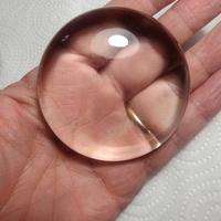 Fermacarte anni 30 vetro pieno