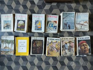 TOURING CLUB VIE D'ITALIA E VIE DEL MONDO 