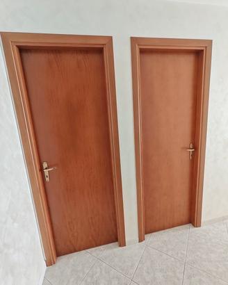 Porte di legno Noce Tanganika  artigianali.