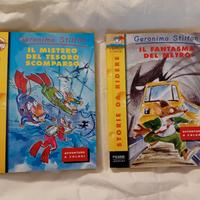 Geronimo Stilton due Libri 5 Euro Tutti e due.