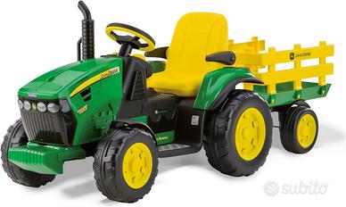 TRATTORE PEG PEREGO JOHN DEERE GROUND FORCE 12 VOL