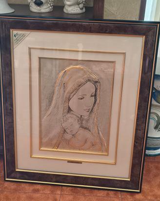 quadro Madonna con bimbo