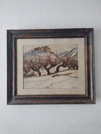 Quadro ad olio pittore Giuseppe Malagodi