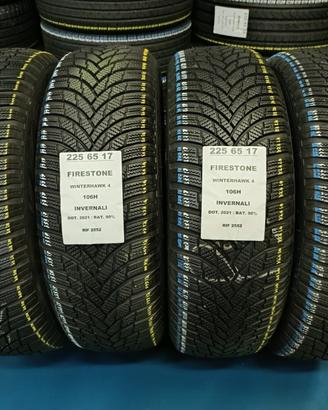 4 GOMME 225 65 17 FIRESTONE INV RIF2552