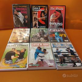 9 DVD arti marziali Budo boxe judo karate kickbox