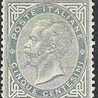 REGNO n. T16. De La Rue - 5c Nuovo s.g. Centrato