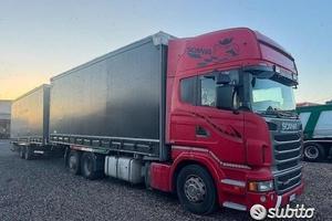 Scania R420 autotreno biga centinato 2009 E5