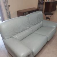 Coppia divani in pelle
