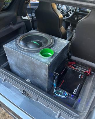 subwoofer ipnosis 38 cm con cassa reflex