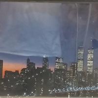 Manhattan quadretto con illuminazione 