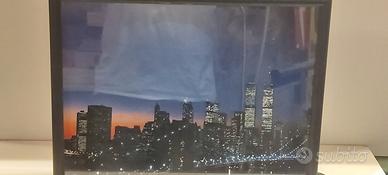 Manhattan quadretto con illuminazione 