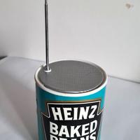 Rara radio Vintage  barattolo HEINZ BAKED BEANS  B