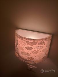 lampada a muro per bambini