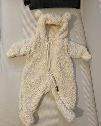Tutina in finta pelliccia