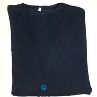 Cardigan uomo blu scuro