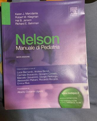 Nelson manuale di pediatria 6 edizione
