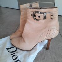 stivali tronchetto Dior originali