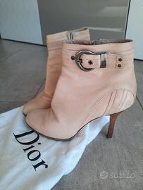 stivali tronchetto Dior originali