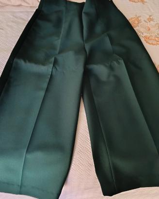 Pantaloni velluto a palazzo