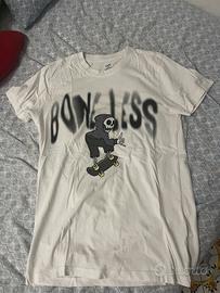 T-shirt bianca con disegno usata pochissimo