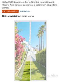 Zanzariera Porta Finestra Magnetica