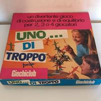 Uno di troppo Giochi Club Giochiclub Gioco vintage