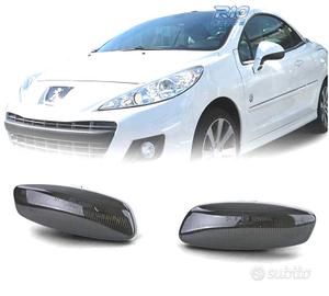 FRECCIE SPECCHIO PER PEUGEOT CITROEN LED NERO FUMÈ