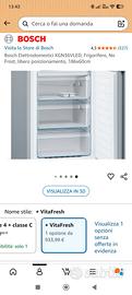 frigorifero Bosch no frost 