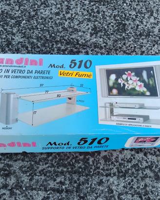 Supporto TV Hi-Fi da parete