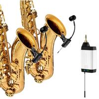 Doppio Microfono Wireless per Sassofono UHF NUOVO