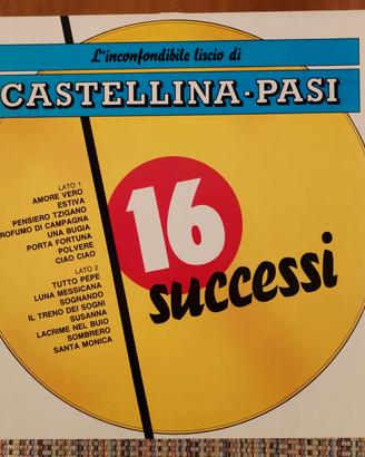 Lotto 33 giri Castellina-Pasi folk/liscio 