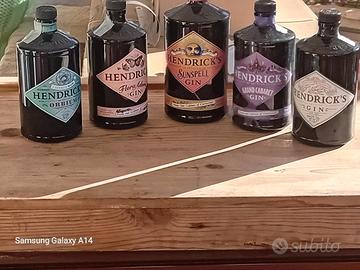 collezione bottiglie vuote 