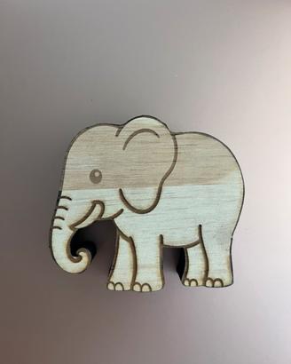 Elefante in legno